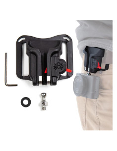 Soporte de Cámara Spider Holster BlackWidow para Cinturón