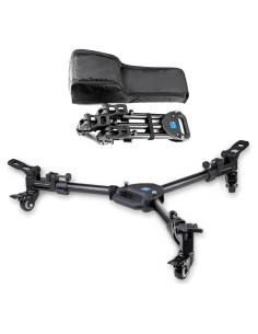 Carro Dolly de Trípode Fotopro DP-2 con Ruedas y Patas Ajustables