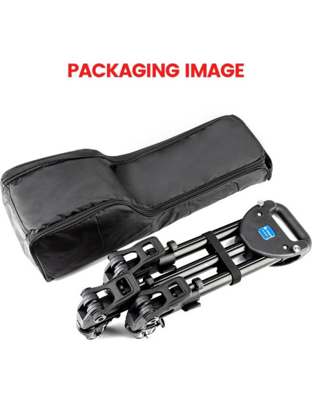 Carro Dolly de Trípode Fotopro DP-2 con Ruedas y Patas Ajustables