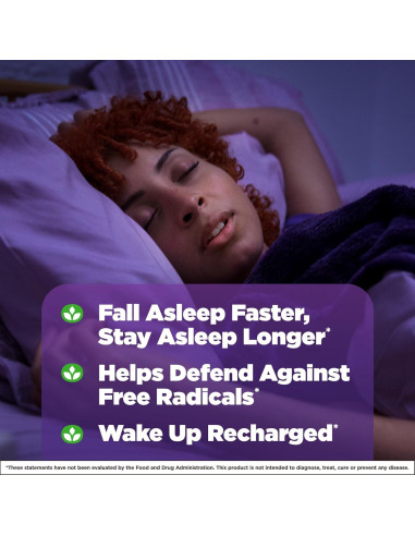 Gomitas de Melatonina Natrol 10mg 80 unidades Sabor Arándano