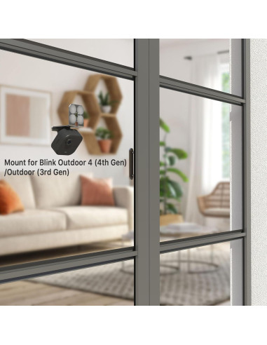 Soporte de Ventana VMEI para Cámaras Blink Mini y Outdoor