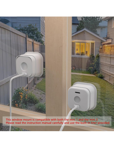 Soporte de Ventana Oudishen para Blink Mini 2 y Mini - Vigilancia Interior