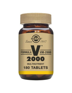 Solgar VM-2000 Multinutriente 180 Tabletas Veganas - Zinc y Antioxidantes