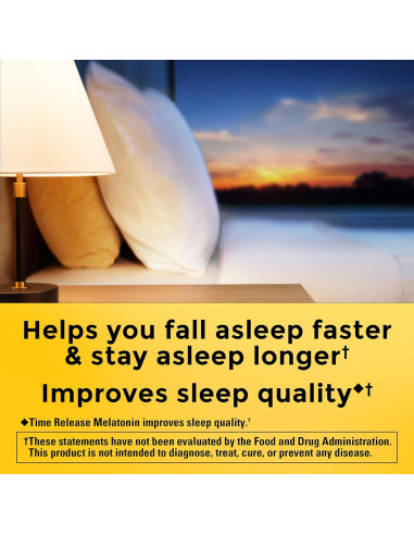 Gominolas de Melatonina Nature Made 10mg Liberación Prolongada 60u
