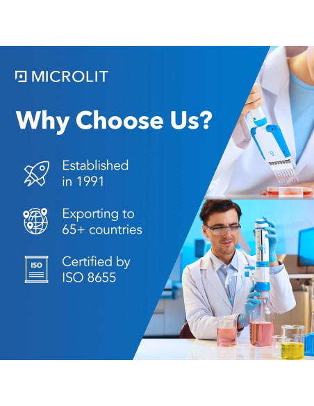 Micropipeta Microlit RV-10 0.5-10 l Un Solo Canal