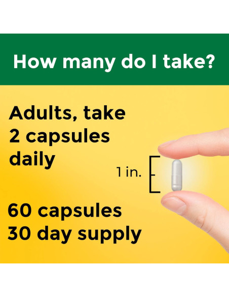 Suplemento de Magnesio Nature Made con Vitamina D3 y Zinc, 60 Cápsulas