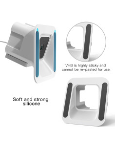 Soporte Angulado Adhesivo para Wyze Cam V3/V4 - Blanco 2