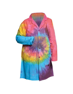 Bata de Laboratorio Tie Dye United Scientific Mediana