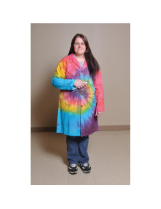 Bata de Laboratorio Tie Dye United Scientific Mediana 2
