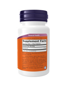 Suplemento de Melatonina 3 mg NOW Foods - 60 Cápsulas Veganas 2