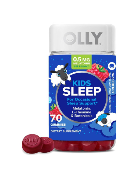 Gominolas OLLY para Dormir Niños 70 Conteo con Melatonina