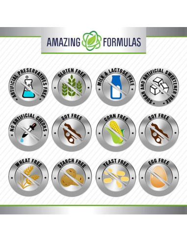 Suplemento de Melatonina 10 Mg Fórmulas Asombrosas 120 Tabletas