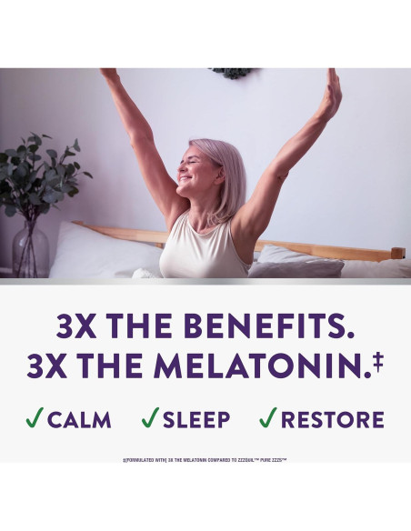 Gominolas ZzzQuil PURE Zzzs 6mg Melatonina y Ashwagandha