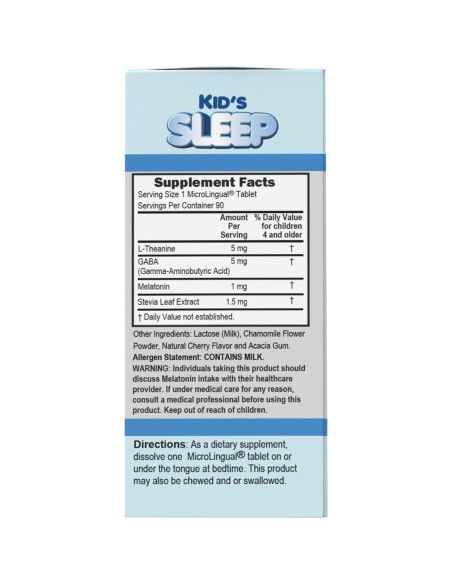Melts de Sueño Limpio para Niños Superior Source - 90 Tabletas Melts de Sueño Limpio para Niños Superior Source - 90 Tabletas