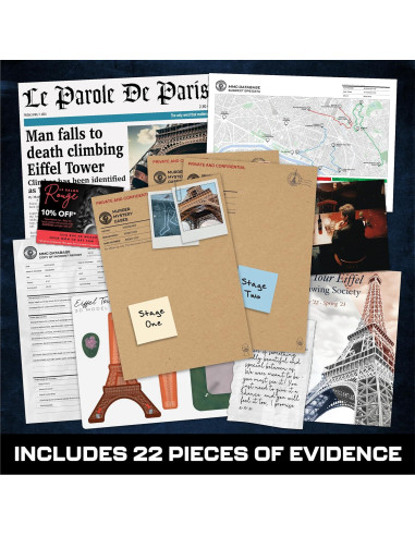 Juego de Misterio de Asesinato - Lucky Egg LE16 - Para Adultos