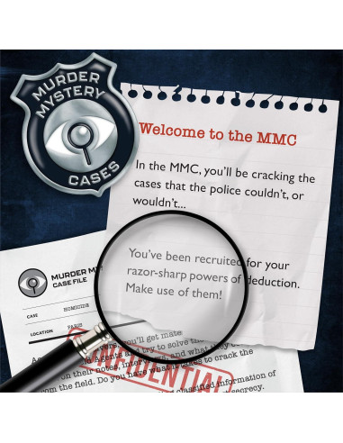 Juego de Misterio de Asesinato - Lucky Egg LE16 - Para Adultos