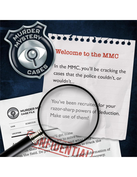 Juego de Misterio de Asesinato - Lucky Egg LE16 - Para Adultos