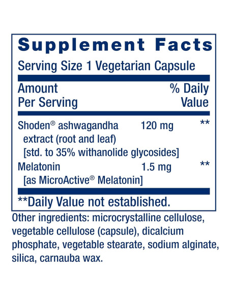 Suplemento de Sueño Life Extension 30 Cápsulas Vegetales