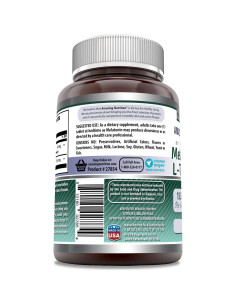 Suplemento de Melatonina Plus L-Theanine 120 Tabletas 15.5 mg 2