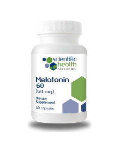 Melatonina 60mg Cápsulas Veganas Sin Gluten - Soluciones de Salud Científica