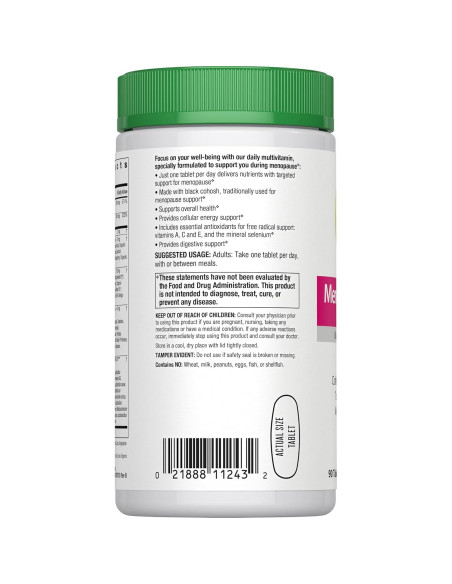 Multivitamina Menopausia Uno Rainbow Light - 90 Tabletas Multivitamina Menopausia Uno Rainbow Light - 90 Tabletas