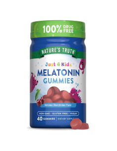 Gomitas de Melatonina para Niños Nature's Truth 1mg 40 Unidades
