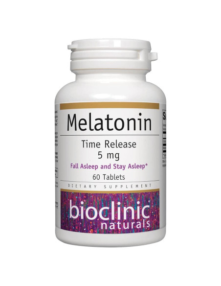 Suplemento de Melatonina 5 mg Bioclinic Naturals 60 tabletas Suplemento de Melatonina 5 mg Bioclinic Naturals 60 tabletas