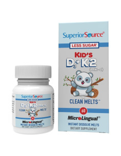 Multivitamínico Infantil D3 y K2 Superior Source - 60 Tabletas
