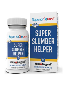 Suplemento de Melatonina Superior Source 90 Tabletas Disolventes