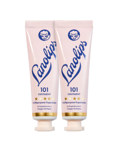 Lanolips 101 Ungüento Multi-Bálsamo Dúo 2x14.17g Hidratante