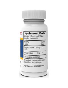 Suplemento 5-HTP Superior Source 50 mg - 60 Tabletas MicroLinguales 2