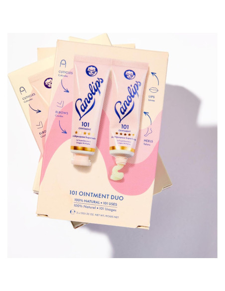 Lanolips 101 Ungüento Multi-Bálsamo Dúo 2x14.17g Hidratante