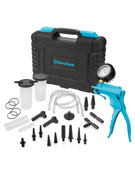Kit de purga de frenos DURATECH 2 en 1 con manómetro