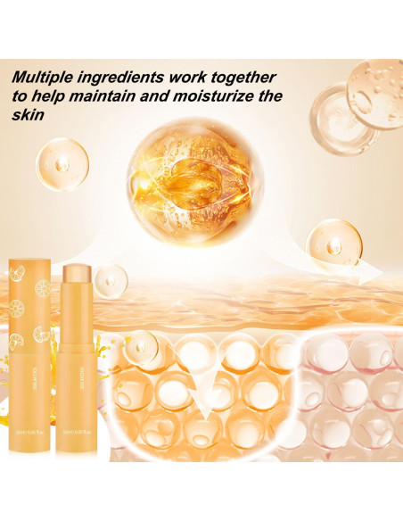 Barra de Suero Hidratante YIVANNUO con Vitamina C 2 Piezas