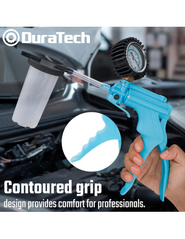 Kit de purga de frenos DURATECH 2 en 1 con manómetro