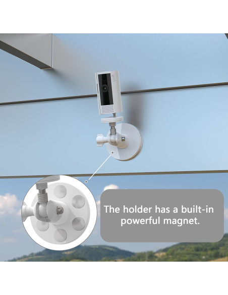 Soporte Magnético para Cámara Interior Ring 2da Gen - Blanco
