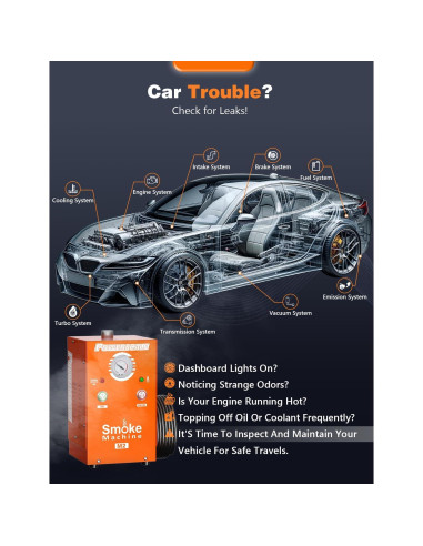 Máquina de Humo PowerScale M2 para Detección de Fugas