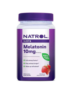 Gomitas de Melatonina Natrols 10 mg Sabor Fresa 180 unidades