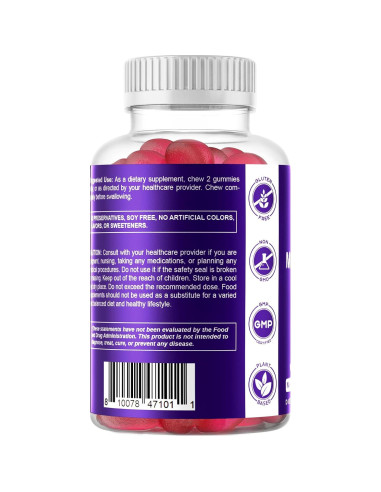 Gomitas de Melatonina Vitamatic 20mg Veganas - 60 Unidades