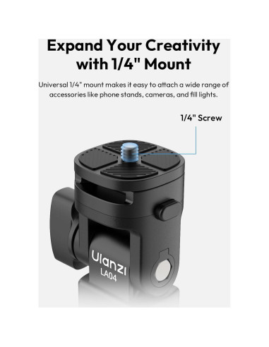 Adaptador de Montaje ULANZI LA04 para Soporte de Luz 3kg