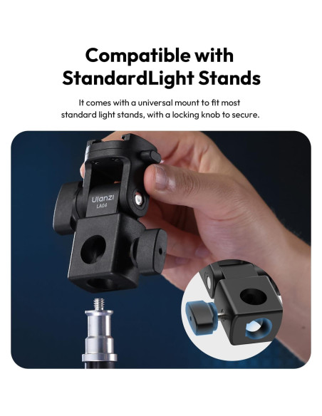 Adaptador de Montaje ULANZI LA04 para Soporte de Luz 3kg