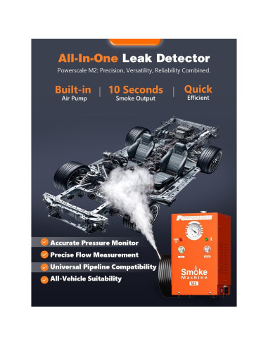 Máquina de Humo PowerScale M2 para Detección de Fugas