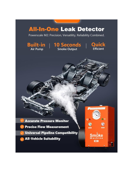 Máquina de Humo PowerScale M2 para Detección de Fugas