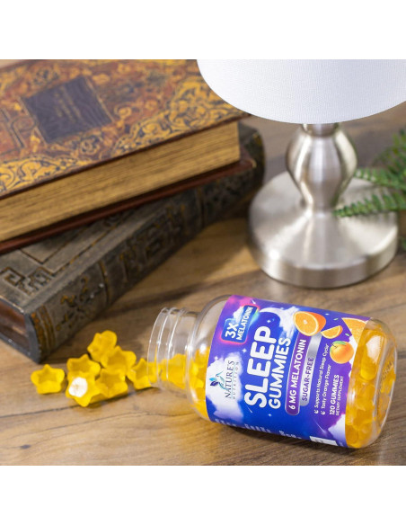 Gomitas para Dormir Sin Azúcar Nature's Nutrition 120 Unidades 6 mg