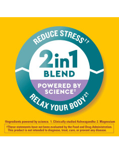 Nature Made Wellblends Calm & Relax 54 Cápsulas Vegetarianas 2