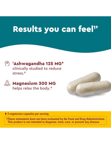 Nature Made Wellblends Calm & Relax 54 Cápsulas Vegetarianas