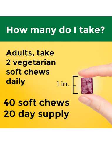 Nature Made Suplemento de Magnesio 250 mg Gomas Vegetarianas 40 Unidades