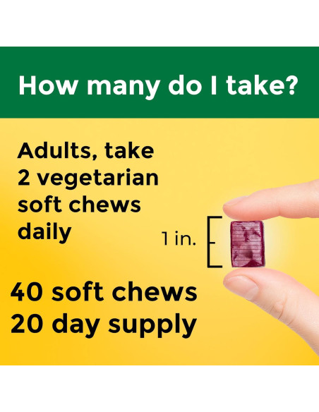 Nature Made Suplemento de Magnesio 250 mg Gomas Vegetarianas 40 Unidades