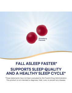 Gomitas de Melatonina Nature's Way 5 mg Sabor Fresa 120 Unidades 2