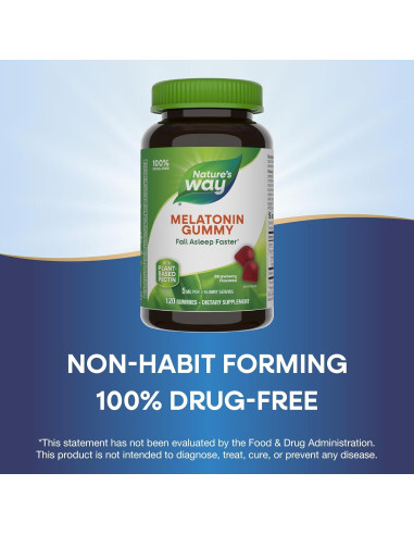 Gomitas de Melatonina Nature's Way 5 mg Sabor Fresa 120 Unidades